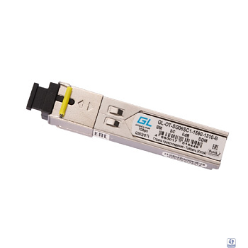 NIKOMAX GL-OT-SG06SC1-1550-1310-B Модуль SFP, WDM, 155Mb/1,25Gb/s одно волокно SM, SC, Tx:1550/Rx:1310 нм, 6 дБ до 3 км