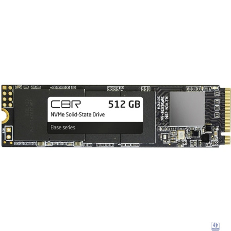 CBR SSD-512GB-M.2-BS24b-AIO-V2, Внутренний SSD-накопитель, 512 GB, M.2 2280, PCIe 3.0 x4, NVMe 1.3, 3D TLC NAND [Сборка AiO] V2