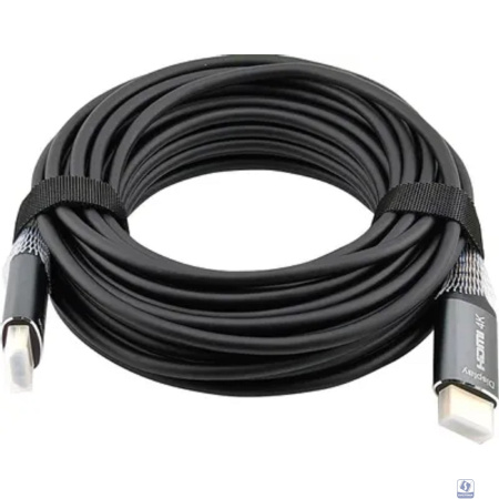 Кабель аудио-видео Cactus CS-HDMI-AOC-2-20 HDMI (m)/HDMI (m) 20м. позолоч.конт. черный