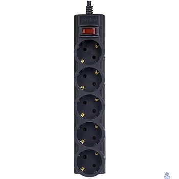 Perfeo Сетевой фильтр "POWERX", PF_A4716  (3,0м, 5 розеток, черный)