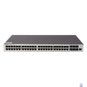 SNR SNR-S5310G-48TX-UPS Управляемый коммутатор уровня 2+, 48 портов 10/100/1000Base-T, 6 портов 1/10G SFP+, встроенный БП ~220V AC, разъем для АКБ 12V с возможностью заряда