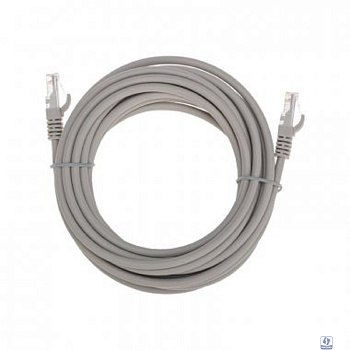 Rexant (02-0290-5) Патч-корд U/UTP, CAT 6, RJ45-RJ45, 26AWG, LSZH, серый, 5м