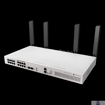 MikroTik CRS418-8P-8G-2S+5axQ2axQ-RM Коммутатор управляемый, беспроводной L2+\L3, 16*RJ45 1Gbit, 8*Poe out, 2*SFP+, Wifi 6