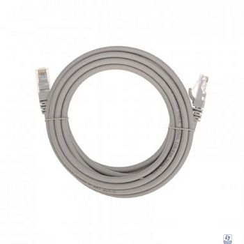 Rexant (02-0290-3) Патч-корд U/UTP, CAT 6, RJ45-RJ45, 26AWG, LSZH, серый, 3м