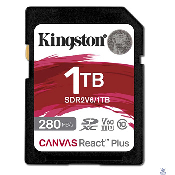SecureDigital 1TB Kingston SDR2V6/1TB Canvas React Plus w/o adapter