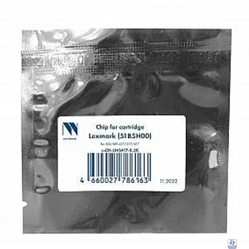NV Print (NV-CH-LMS417) Чип  для Lexmark (51B5H00) MS/MX 417/517/617 (8.5K) 