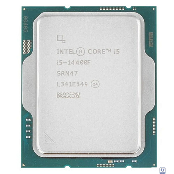 CPU Intel Core i5-14400F, 2.5ГГц, (Turbo 4.7ГГц), 10-ядерный, 20МБ, LGA1700, OEM