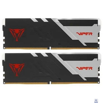 Patriot DDR5 DIMM 32Gb 2x16Gb 7400MHz PVVR532G740C36K Viper Venom RGB RTL Gaming PC5-59200 CL36 288-pin 1.45В kit с радиатором Ret