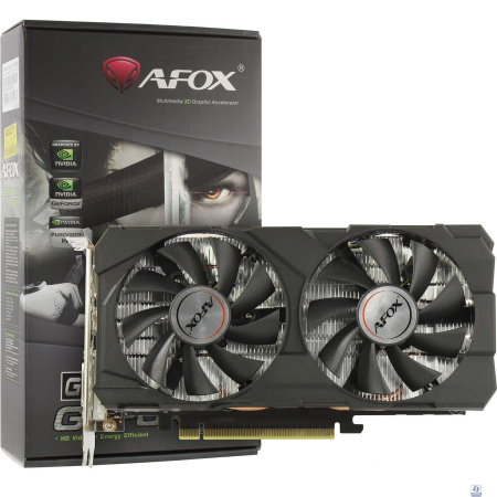 Видеокарта AFOX GTX1660 SUPER 6GB GDDR6 192Bit DP/DVI/HDMI  2FAN  (AF1660S-6144D6H4-V2) RTL