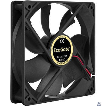 Exegate EX283394RUS Вентилятор ExeGate EX12025SM, 120x120x25 мм, подшипник скольжения, Molex, 1200RPM, 19dBA