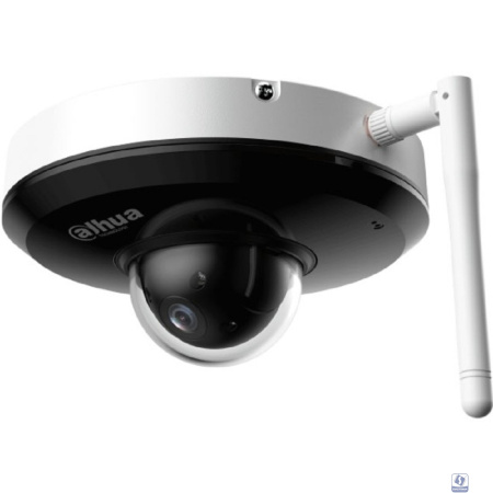 DAHUA DH-SD1A404DB-GNY-W Мини-купольная PTZ IP-видеокамера с Wi-Fi 2.4ГГц 4Мп, 1/2.8” CMOS, моторизованный объектив 2.8~12мм, видеоаналитика, ИК 20м, IP66, IK08, корпус: металл