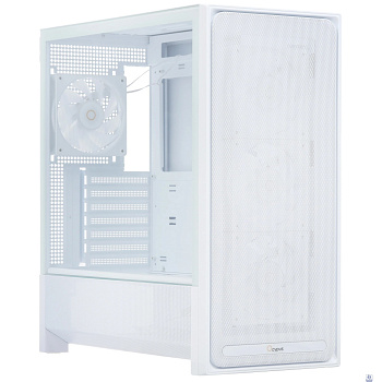 Case Ocypus Delta C70 WH ARGB  EATX / win / white / 4 ARGB fans / no PSU / Tempered Glass