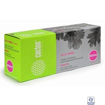 Картридж лазерный Cactus CS-CLT-M504S пурпурный (1800стр.) для Samsung CLP-415N/CLX-4195FW/4195FN