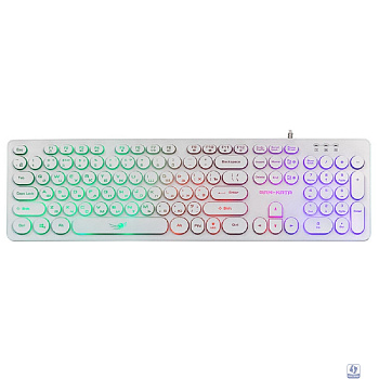 Dialog Gan-Kata Клавиатура KGK-16U WHITE - игровая с RGB-подсветкой, USB, белая 