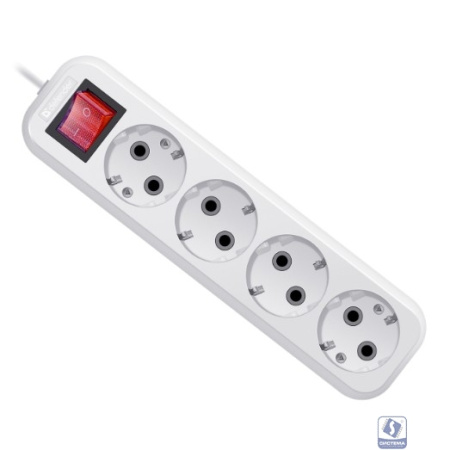 Defender Удлинитель L340 16 А, 3 м  [99362] выключатель, с заземлением