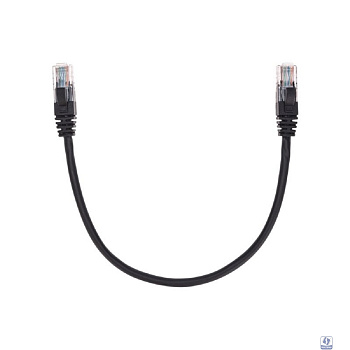 Rexant (02-0102-03) Патч-корд U/UTP, CAT 5e, RJ45-RJ45, 26AWG, LSZH, черный, 0,3м