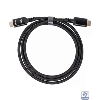 iOpen ACG859B-1.5 Кабель интерфейсный HDMI-HDMI 19M/M,ver. 2.1 8KX60Hz (Econom) оплетка 1.5m