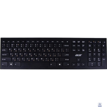 Acer OKR010 [ZL.KBDEE.003] Wireless keyboard USB slim Multimedia black 