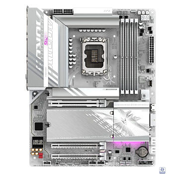 Gigabyte X870 AORUS ELITE WIFI7 ICE, Socket AM5, AMD X870, 4xDDR5-5200, HDMI, 3xPCI-Ex16, 4xSATA3(RAID 0/1/10), 4xM.2, 6 Ch Audio, 1x2,5GLan, (4+4)xUSB2.0, (6+2)xUSB3.2, (2+1)xUSB Type-C™, A