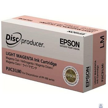 Картридж/ EPSON C13S020690 PJIC7 Light Magenta Discproducer Ink PP-100