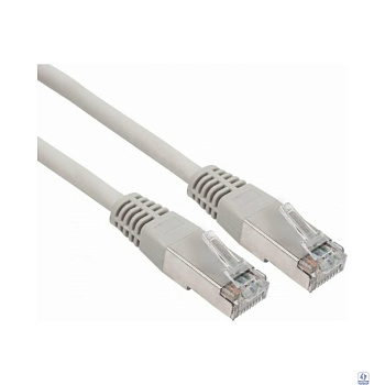Rexant (18-8107-1) Шнур коммутационный, патч-корд F/UTP RJ45-RJ45, CAT 6, LSZH серый, 5м
