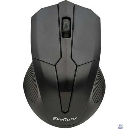 Exegate EX280436RUS Беспроводная мышь Exegate SR-9034 <black, optical, 4btn/scroll, 1600dpi, USB> Color box