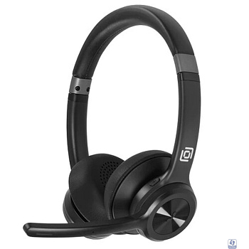 Oklick HS-L800 черный 1.8м накладные оголовье (1978719)