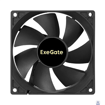 Exegate EX297086RUS Вентилятор 24В DC ExeGate EX09225S3P-24 (92x92x25 мм, Sleeve bearing (подшипник скольжения), 3pin, 2800RMP, 34dBA)