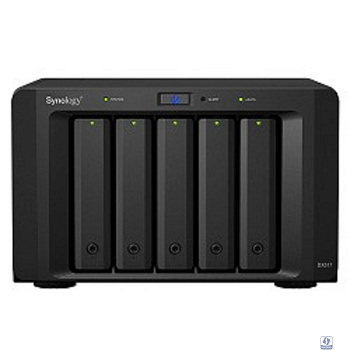 Synology DX517 Модуль расширения 5xHDD Hot Plug SATA(3,5" or 2,5"), eSATA, для DS1517+, DS1817+ 