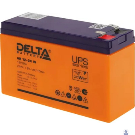 Delta HR 12-24 W (6 А\ч, 12В) свинцово- кислотный  аккумулятор  