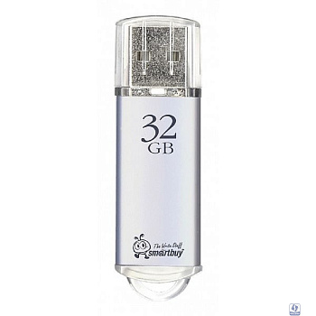 Smartbuy USB Drive 32Gb V-Cut series Silver SB32GBVC-S