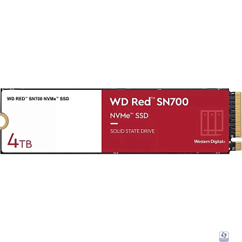 WD SSD PCI-E x4 4Tb WDS400T1R0C Red SN700 M.2 2280