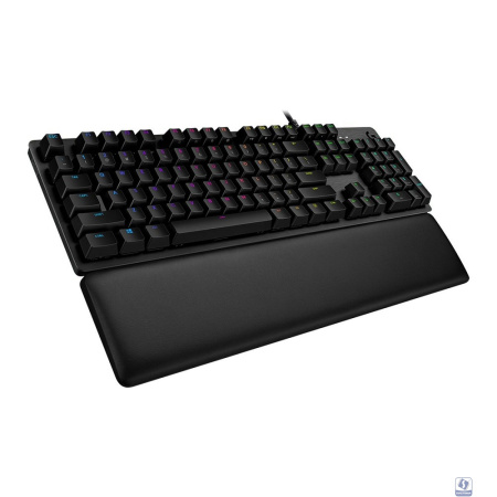 920-009329 Logitech Клавиатура G513 Tactile (GX Brown switches) механическая черный USB Multimedia for gamer LED (подставка для запястий)