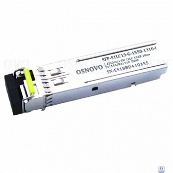 SFP-S1LC13-G-1550-1310-I Оптический SFP Модуль промышленный.