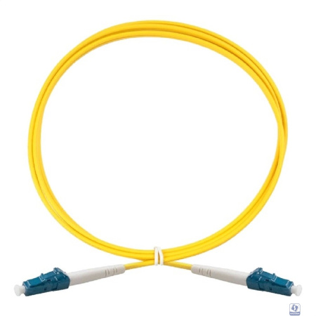 Exegate EX295123RUS Патч-корд волоконно-оптический FC-S-9-LC-LC-1M-LSZH (Шнур ВО SM 9/125 (OS2/G.652.D), LC/UPC-LC/UPC, Simplex, LSZH, 1м)