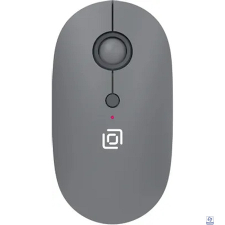 Мышь Оклик 409MW графитовый оптическая 1600dpi silent беспров. BT/Radio USB для ноутбука 4but (2007545)