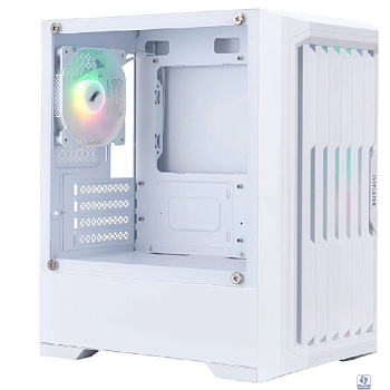 1STPLAYER BULLET HUNTER H2 ARGB White / mATX / 4x120mm ARGB fans / H2-WH-4F7-W