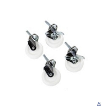 ЦМО Комплект роликов 3"*1" для стоек СТК, 4 шт., с тормозом 2 шт. бывш. СТК-50 (СТК-ШТК-Э-50) 