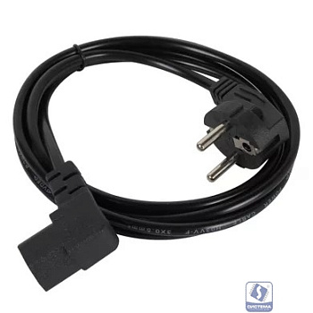 Кабель комп - розетка 220V EU (угол-угол), 1.8m, iOpen <ACE021R-1.8M>