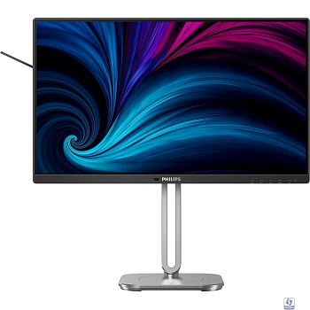 LCD PHILIPS 23.8" 24B2U4301 черный 