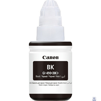 Canon 0663C001 Чернила Canon GI-490 BK (black), 135 мл 