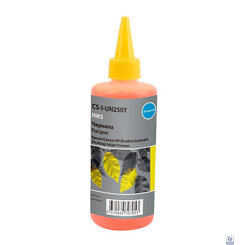 Чернила Cactus CS-I-Un250Y желтый 250мл для HP/Lexmark/Canon/Epson/Brother