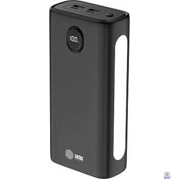 Мобильный аккумулятор Cactus CS-PBFSJA-30000 30000mAh 4.5A 2xUSB-A/USB-C черный