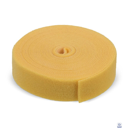 Cabeus ROL-5x25-YL Лента (липучка) в рулоне, ширина 25 мм, длина 5 м, желтая