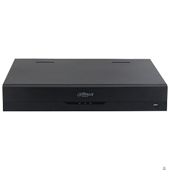DAHUA DHI-NVR5464-EI2 64-канальный IP-видеорегистратор, видеоаналитика, входящий поток до 384Мбит/с, 4 SATA до 16Тб