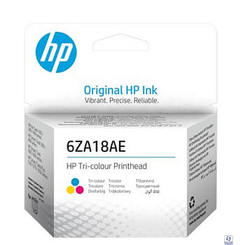 Печатающая головка HP 6ZA18AE многоцветный для HP InkTank 100/300/400 SmartTank 300/400/500/600 SmartTankPlus 550/570/650