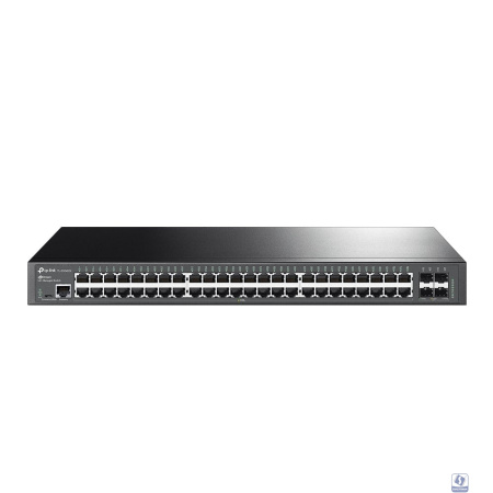 TP-Link SG3452X Управляемый коммутатор JetStream уровня 2+ с 48 гигабитными портами RJ45 и 4 портами SFP+ 