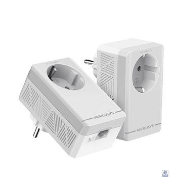 Mercusys MP300P KIT AV600 Комплект Powerline-адаптеров со встроенной розеткой