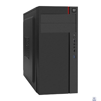 Exegate EX290187RUS Корпус Miditower ExeGate AA-440U-AA500 (ATX, AA500 8 см, 2*USB+1*USB3.0, аудио, черный)
