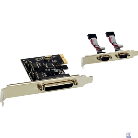 Exegate EX281226RUS Контроллер EXE-303 PCI-E, 2*COM port + 1*LPT (OEM)